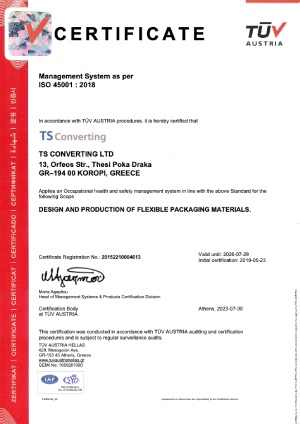 EN ISO 45001 : 2018